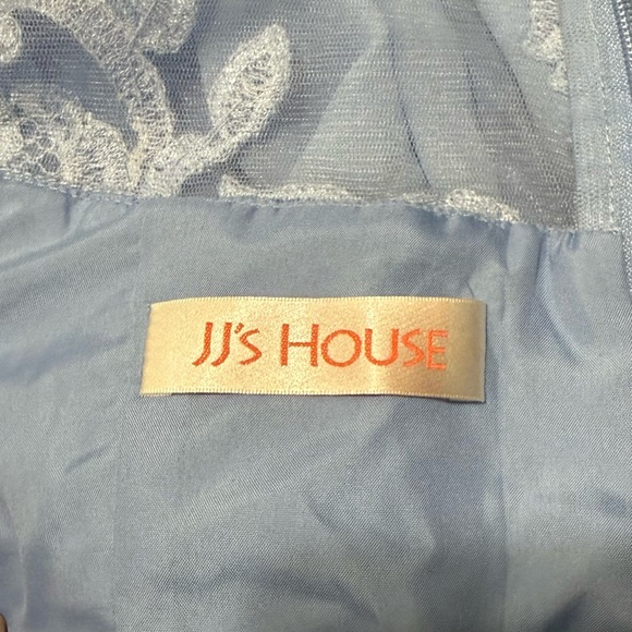 JJs House Mother of the Bride - Illusion neckline - light blue NEW - Picture 3 of 7